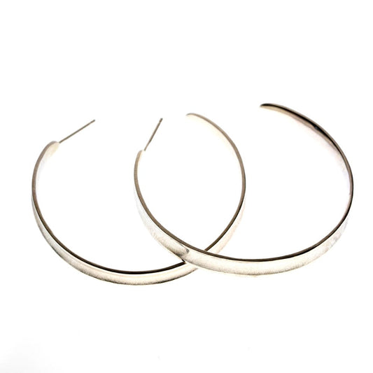 HH Avova Silver Hoop Earrings