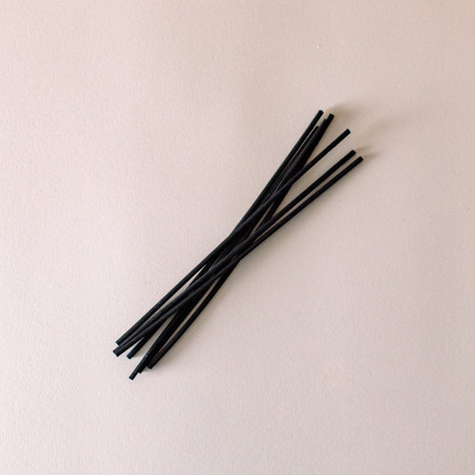 Bundle of 6 black diffuser oil reeds