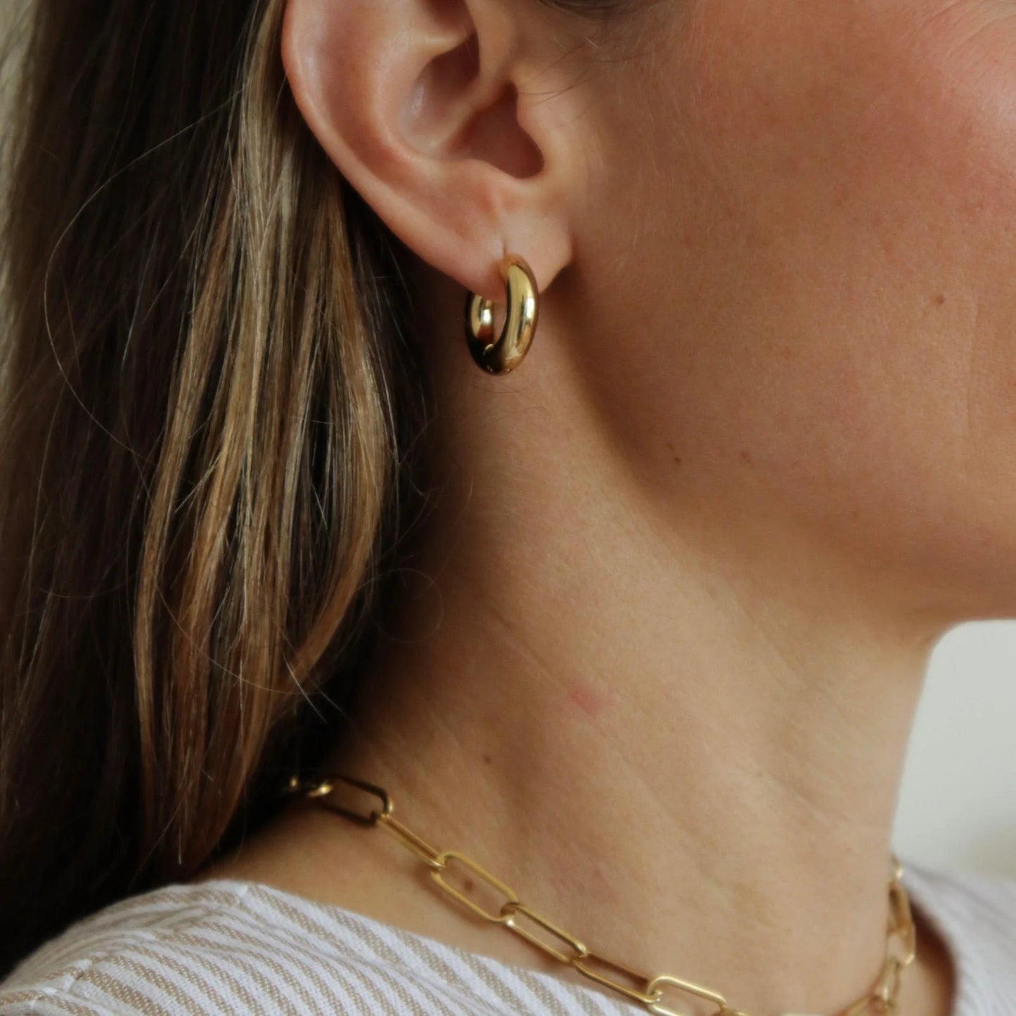 Petrel Small 'Mermaid Gold' Earrings