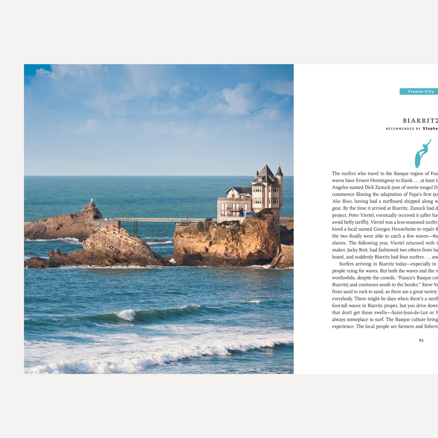 Fifty places to surf before you die book