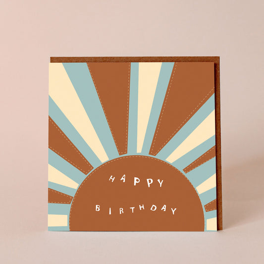 Happy Birthday Sunshine Greeting Card