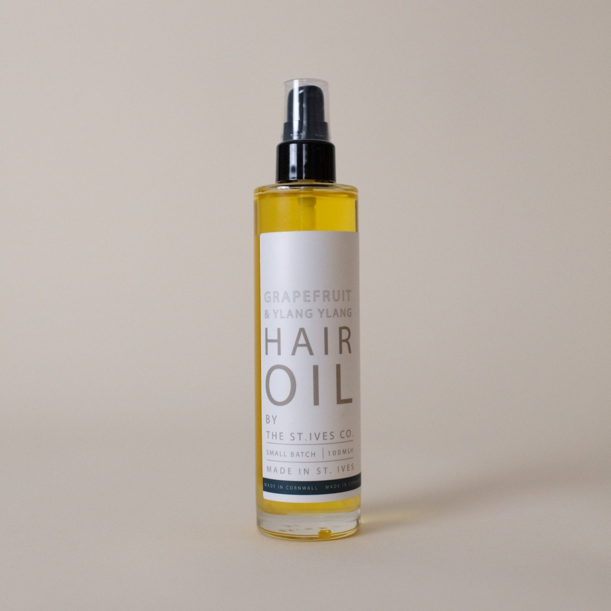Hair oil- Grapefruit & Ylang Yang made in St Ives Cornwall- Natural product,