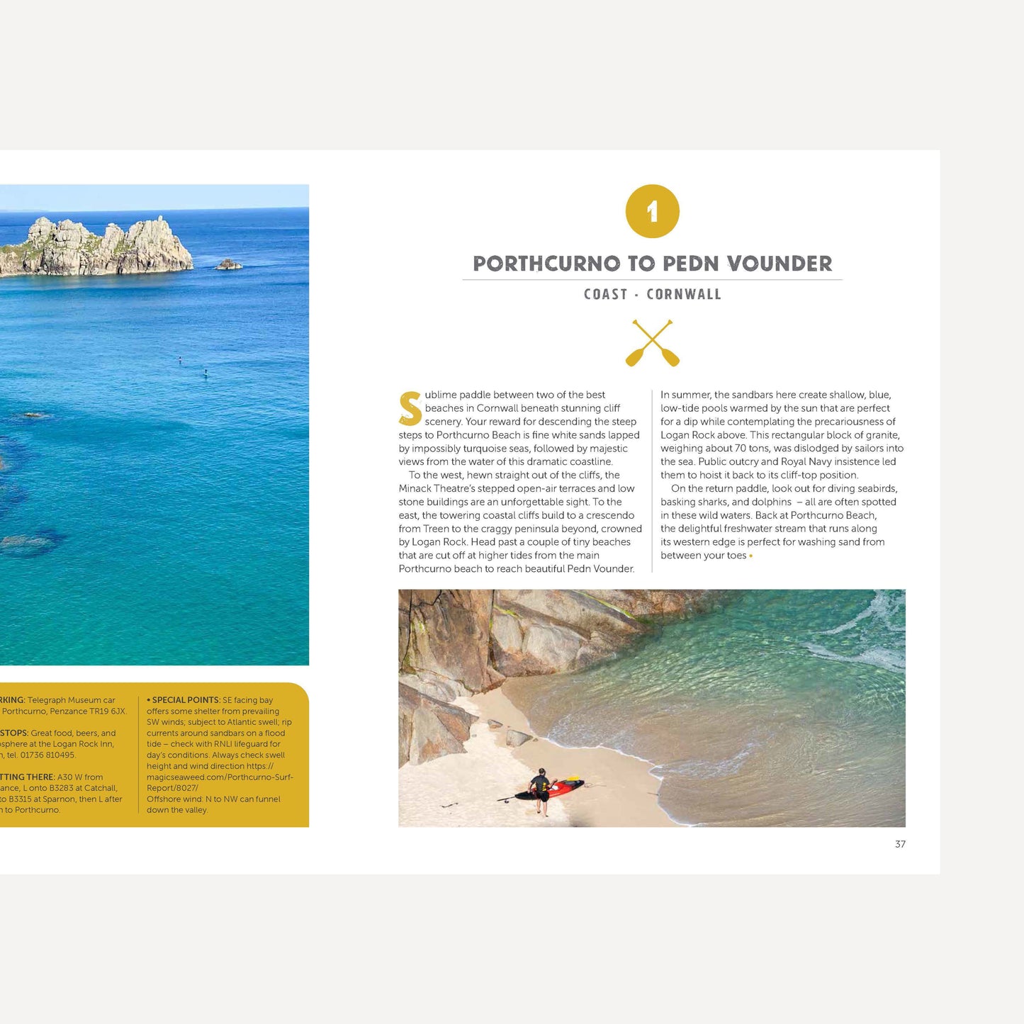 Paddle boarding South West England: 100 places book