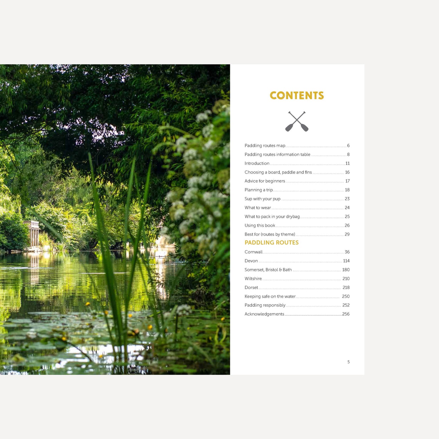 Paddle boarding South West England: 100 places book