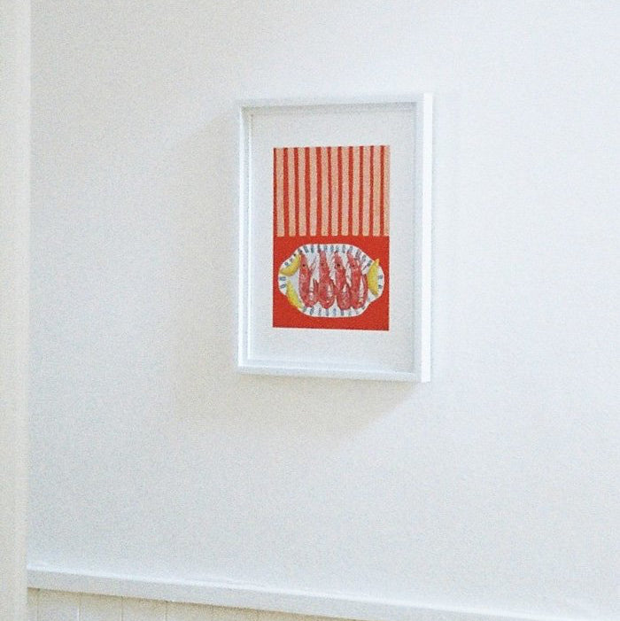 Prawns A4 Print