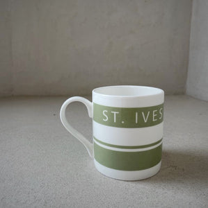 St. Ives Sage Green China Mug