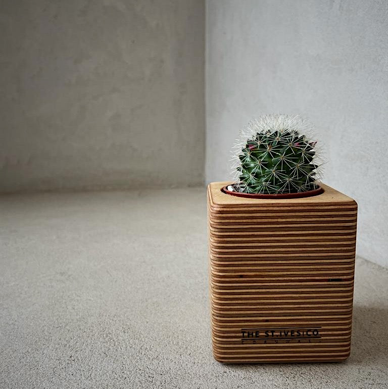 Square Wooden Planter