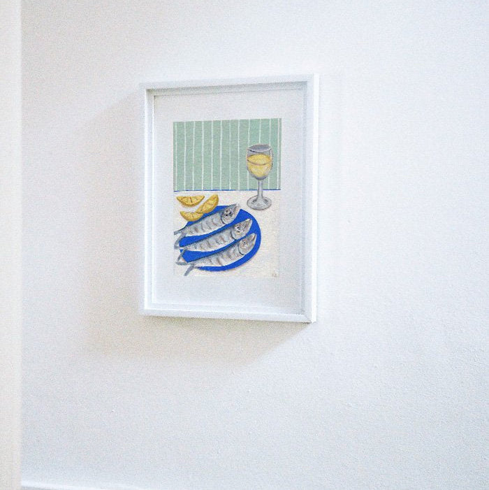 Sardines II A4 Print