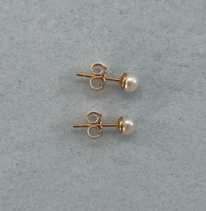 Tiny Pearl Studs