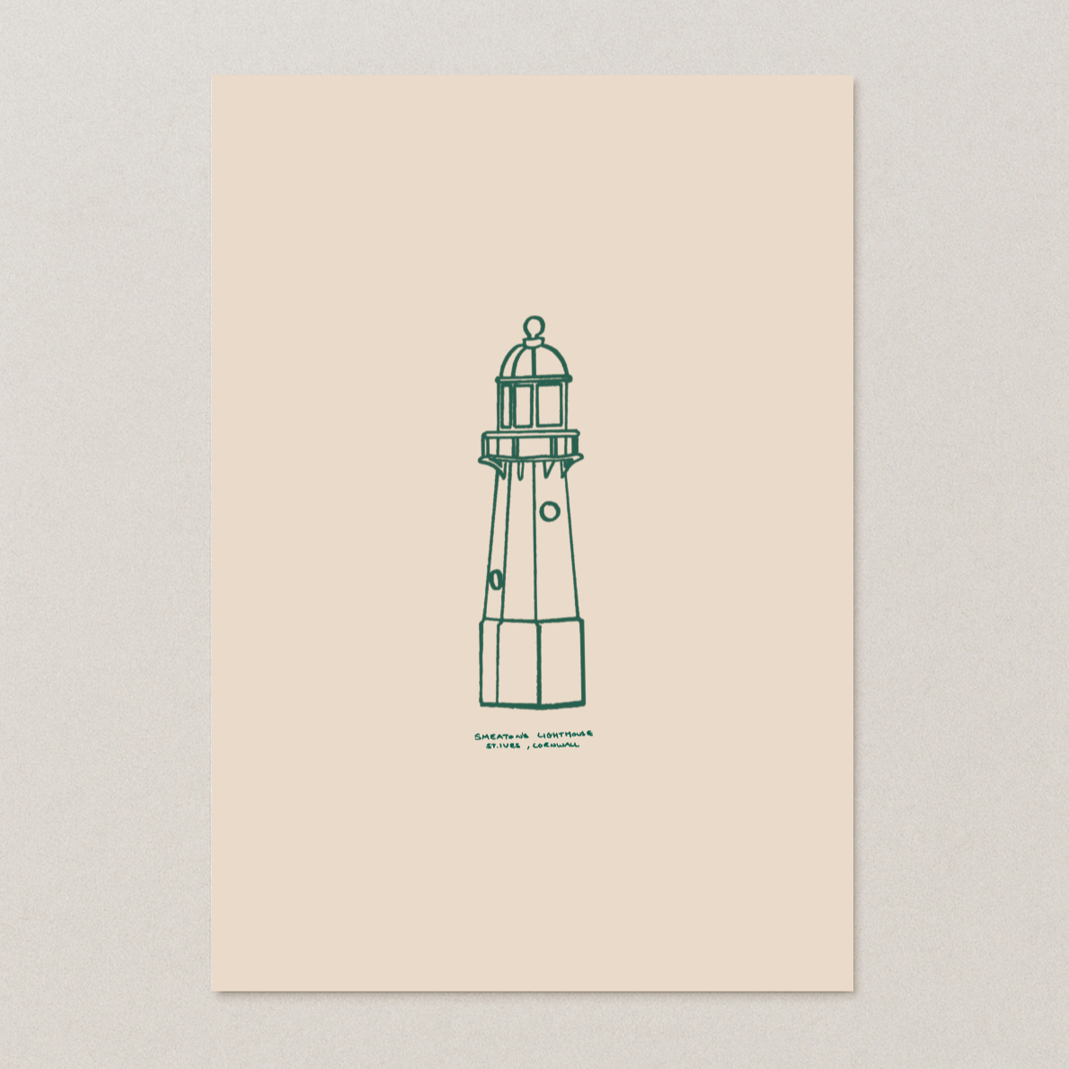 Smeaton's Light House Giclee Print