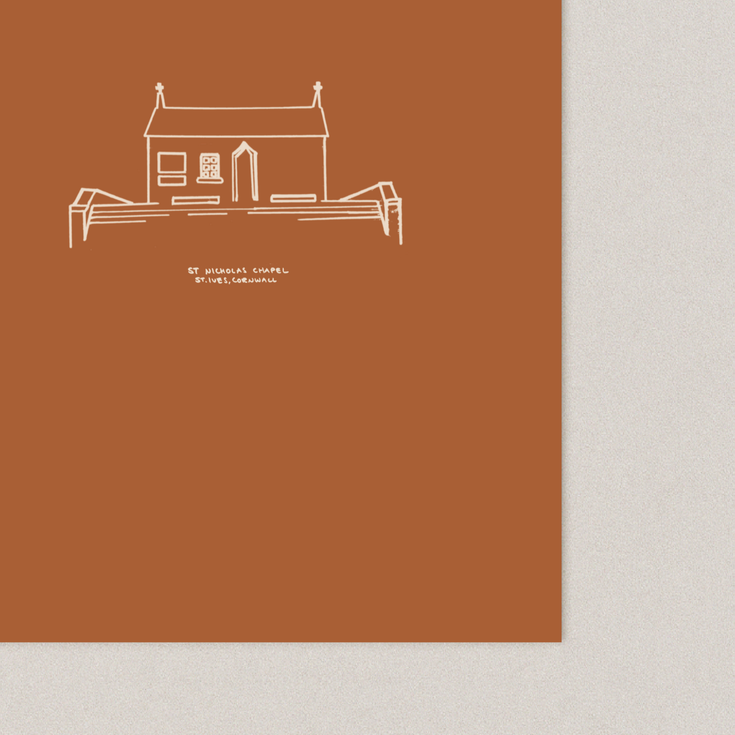 St Nicholas Chapel Giclee Print