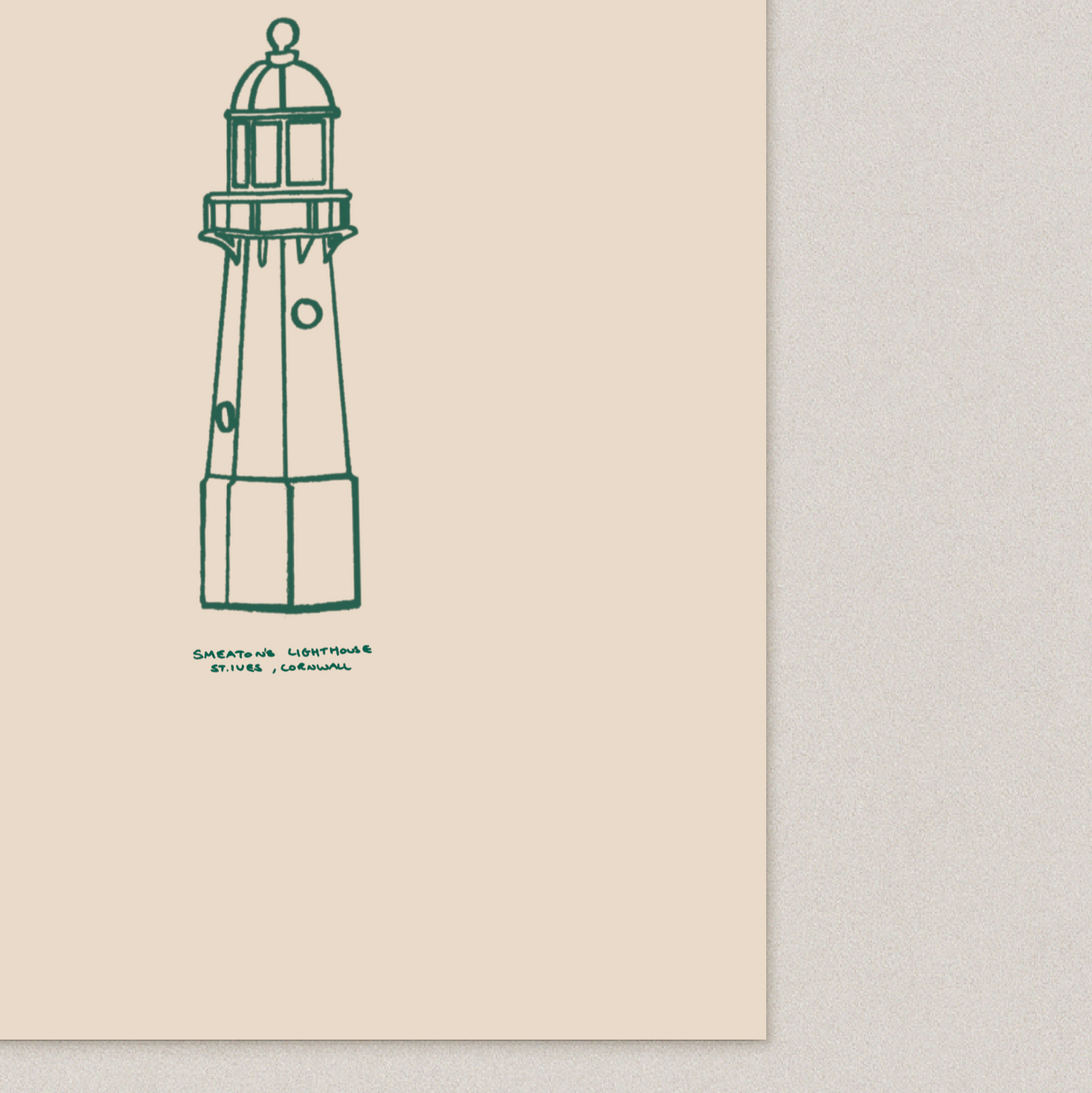 Smeaton's Light House Giclee Print