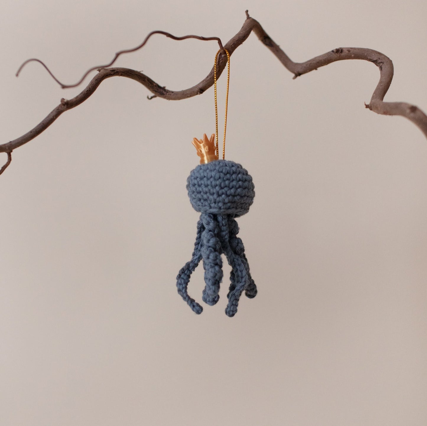 Grey Christmas Jellyfish Decoration - The St. Ives Co.
