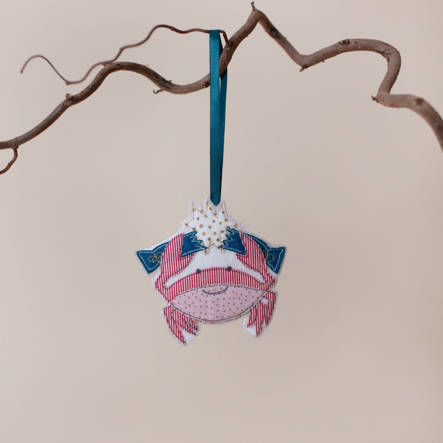 Crab Christmas decoration - The St. Ives Co.