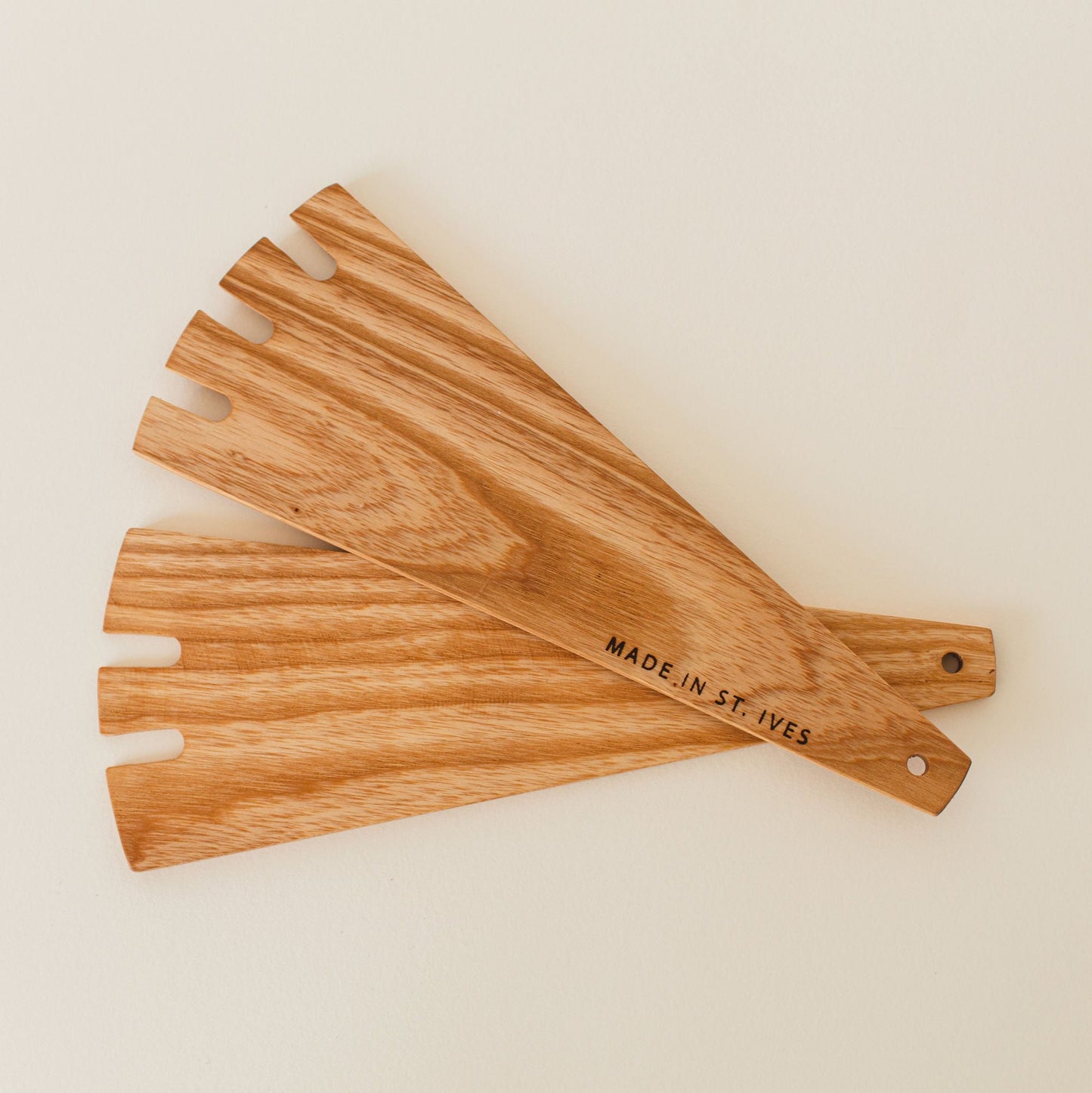 Set of Wooden Salad Servers