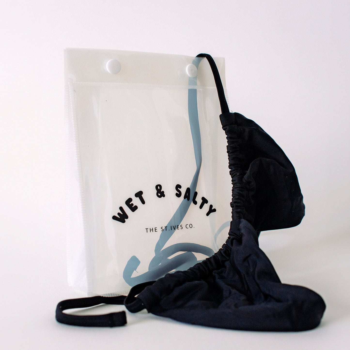 'Wet & Salty' White Bikini Bag