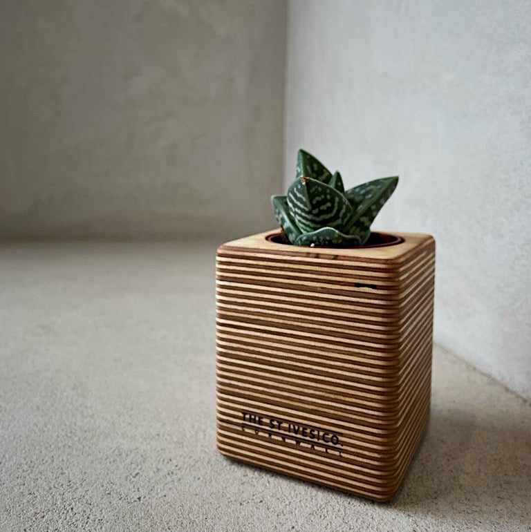 Square Wooden Planter