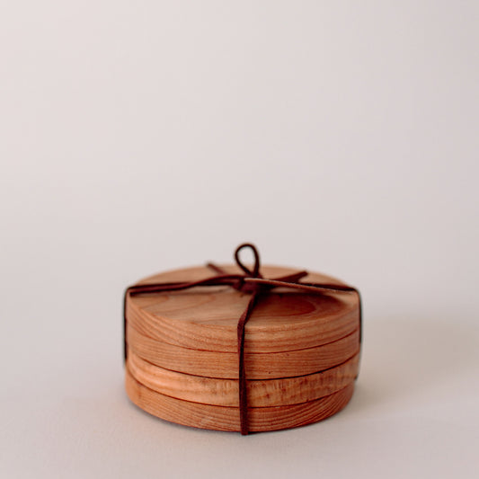 Made in St Ives Cornwall. Handmade wooden engraved coasters with iconic places in St Ives, Cornwall. Perfect gift