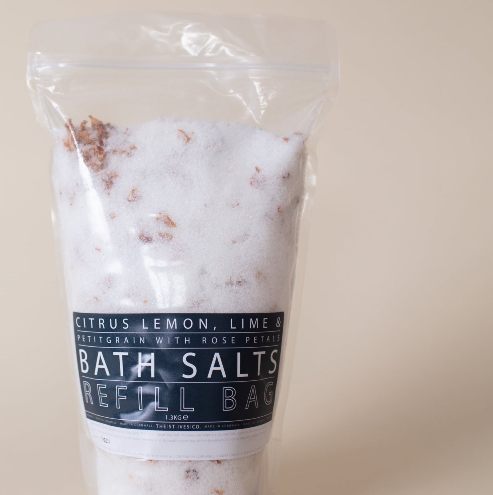 Refill Bath Salts - Citrus Lemon, Lime & Petitgrain - The St. Ives Co.