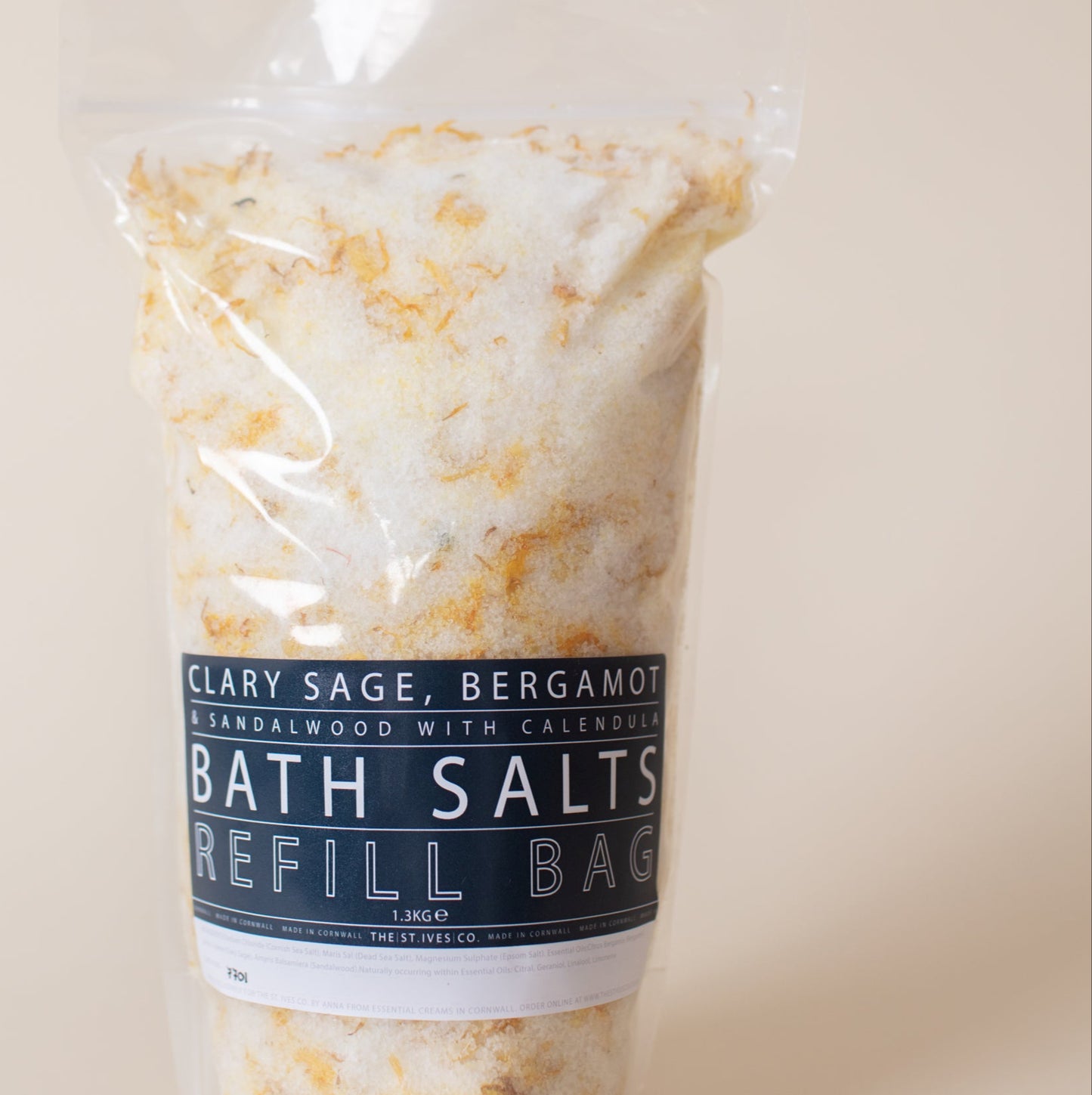 Refill Bath Salts - Clary Sage, Bergamot and Sandalwood