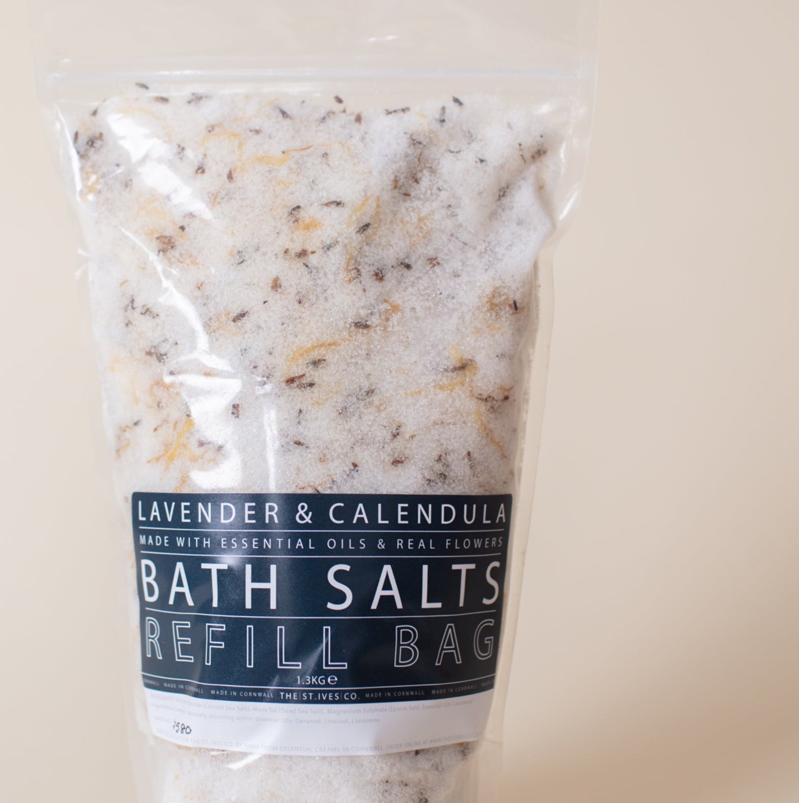 Refill Bath Salts - Lavender and Calendula - The St. Ives Co.