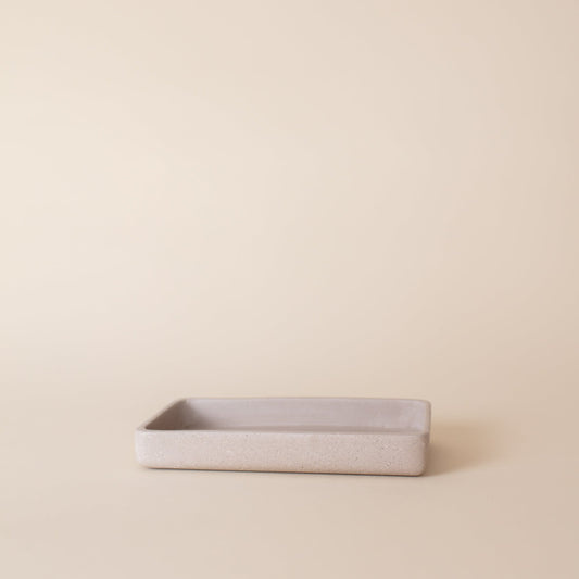 Cream Cement style Trays