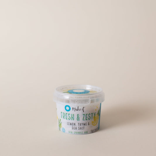 Fresh & Zesty Cornish Sea Salt Pot - The St. Ives Co.