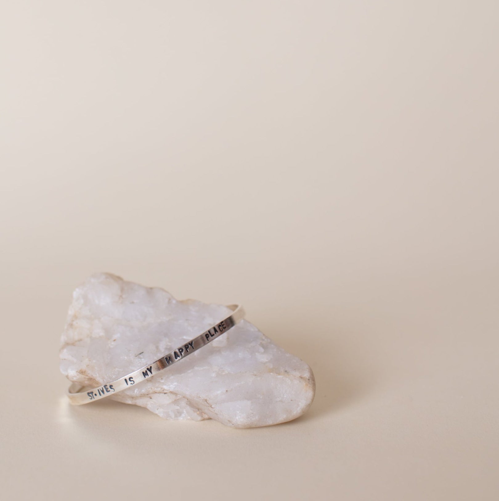 Original TSIC 'St. Ives Is My Happy Place' Bangle - The St. Ives Co.