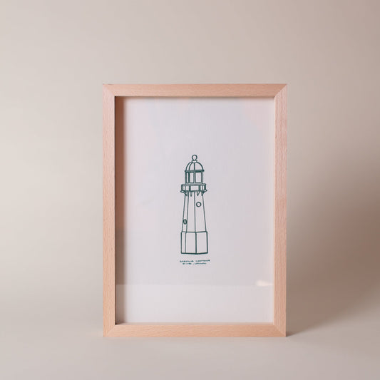 Framed Lighthouse Giclee Print