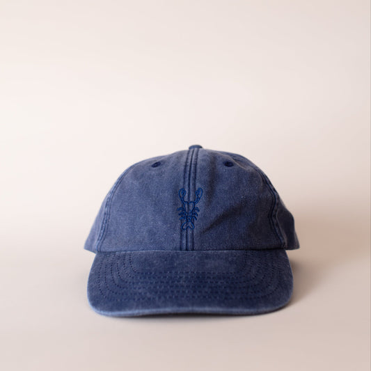 Lobster embroidered cap