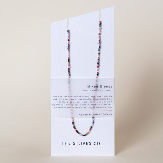Mixed Gemstone Necklace