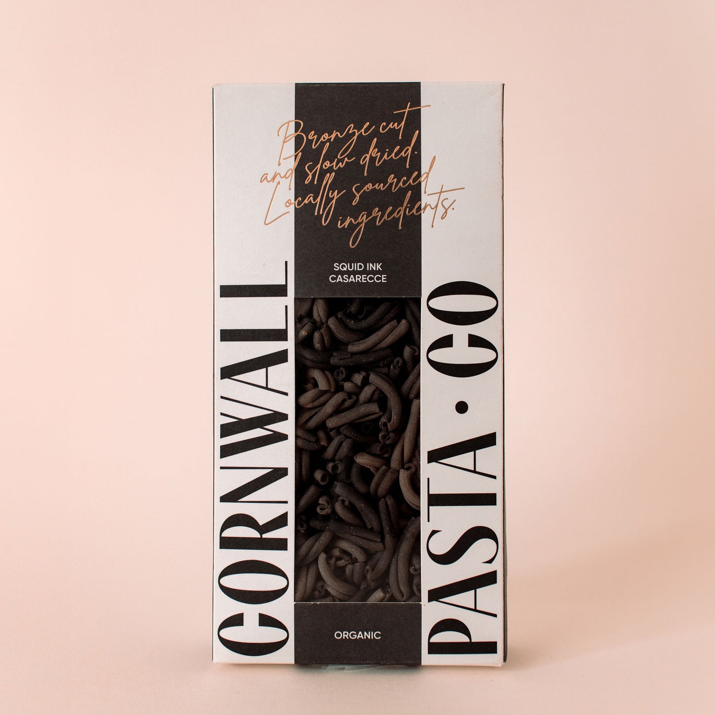 Squid Ink Casarecce from Cornwall Pasta Co.