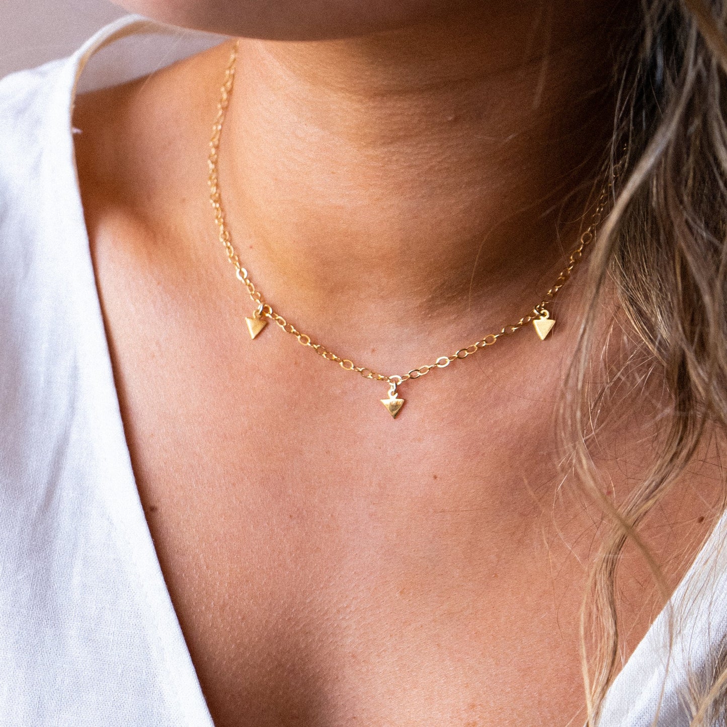 Gold Arrow Necklace