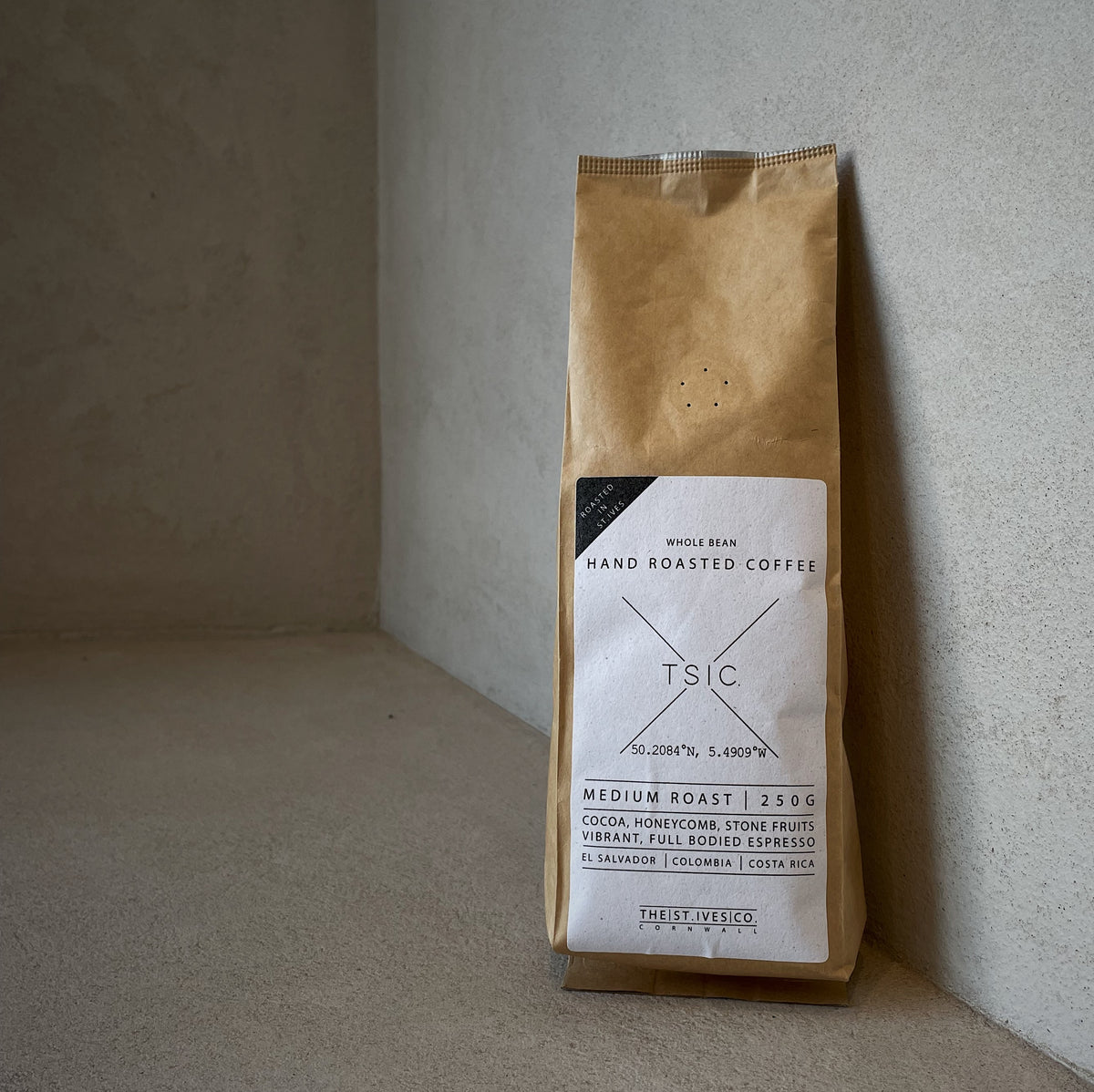TSIC. Coffee // Roasted in St. Ives The St. Ives Co.