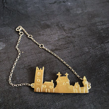 Load image into Gallery viewer, St Ives Skyline Gold Bracelet Special Amazing Gift Jewellery For Her Cornish Cornwall 
