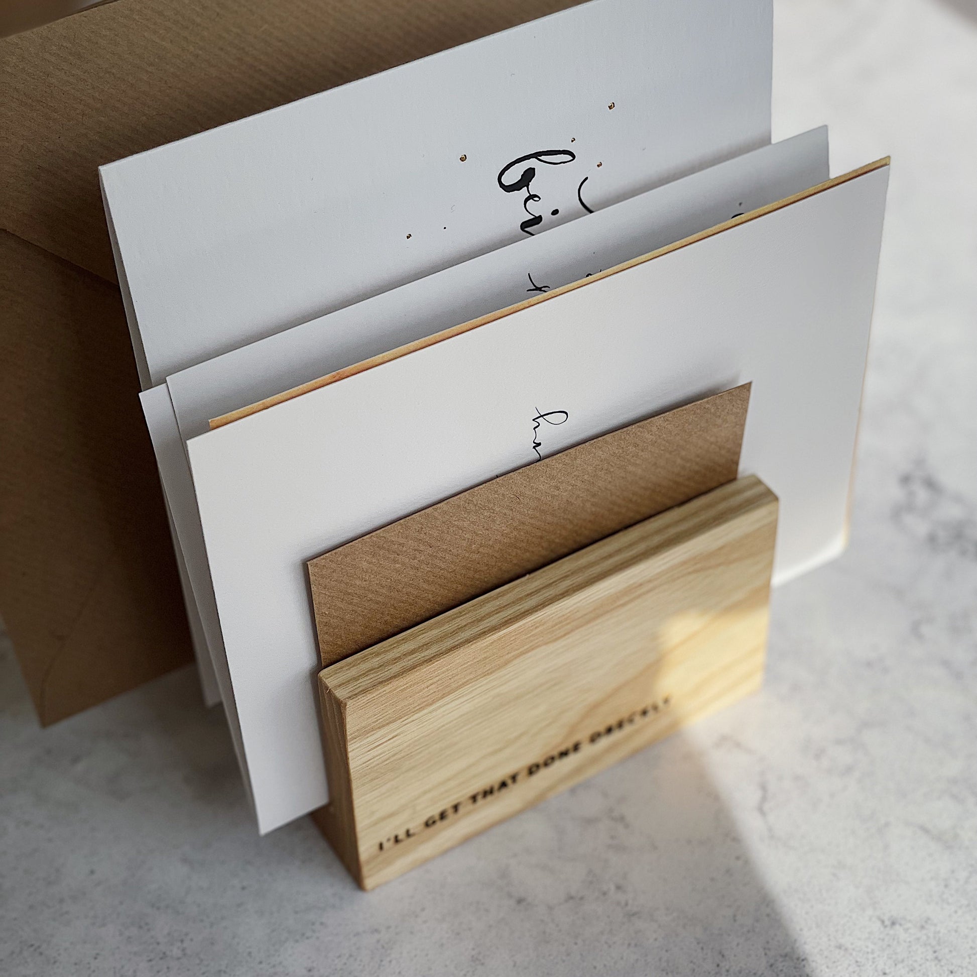 I’ll Get That Done  Dreckly Letter Holder - The St. Ives Co.