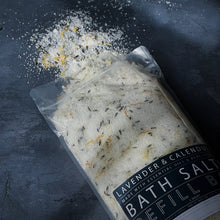 Load image into Gallery viewer, Refill Bath Salts - Lavender and Calendula

