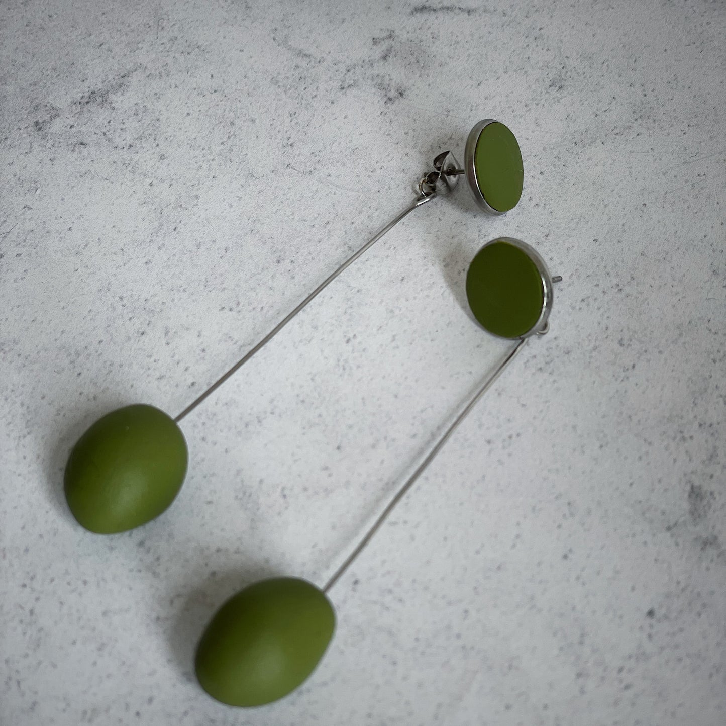 Shell Designs Dangly Earrings - The St. Ives Co.