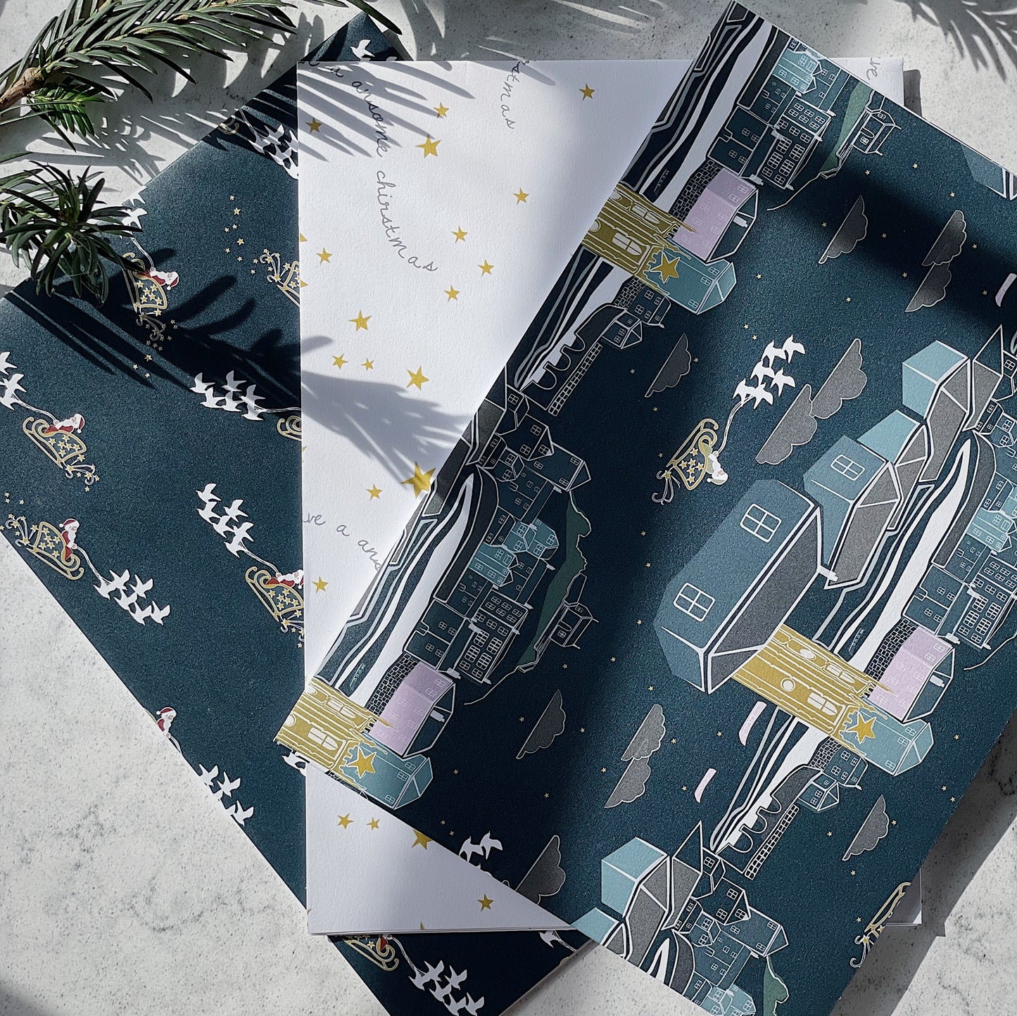 St. Ives Scenic Wrapping Paper Pack of 3 - The St. Ives Co.