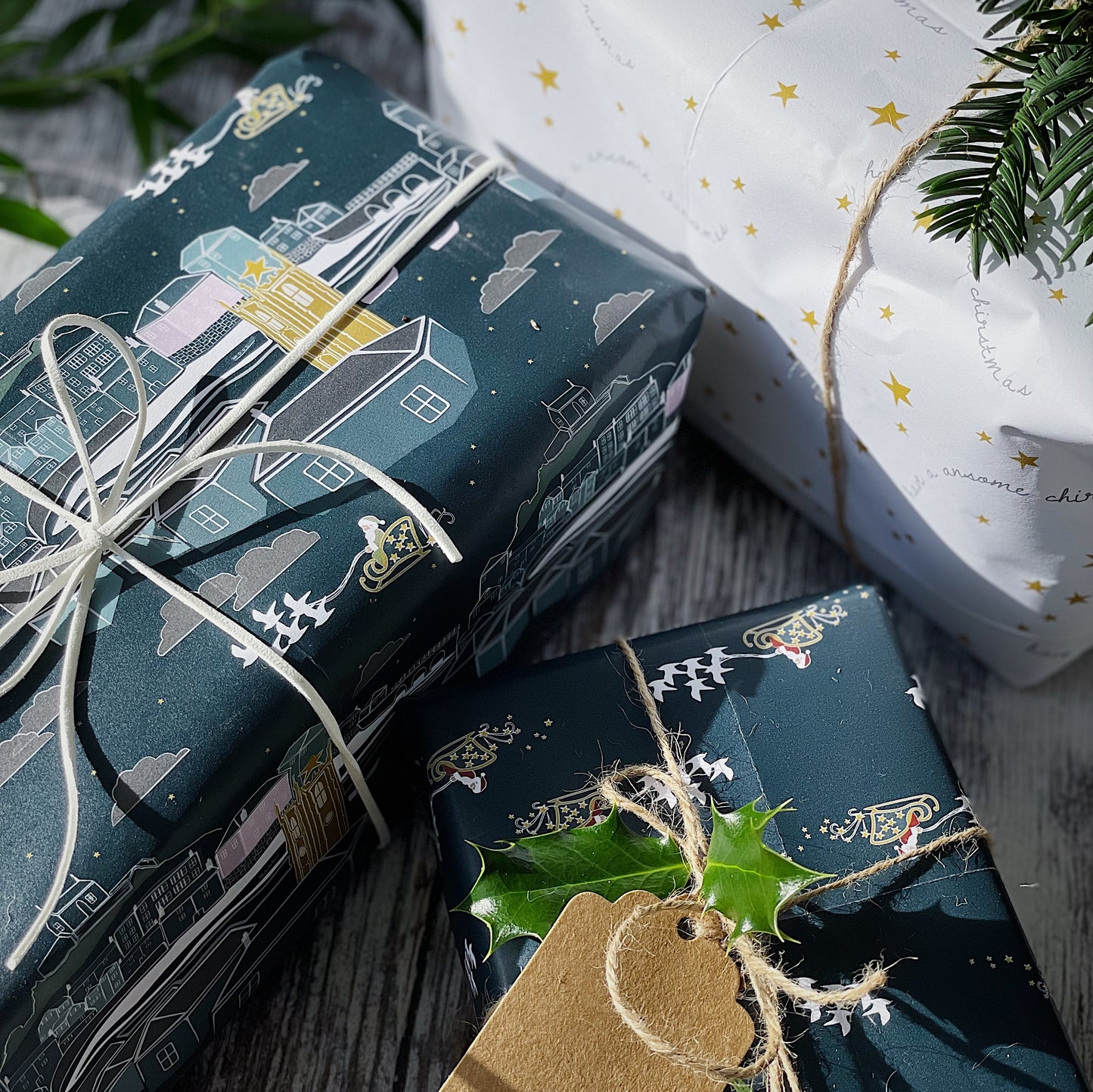 St. Ives Scenic Wrapping Paper Pack of 3 - The St. Ives Co.