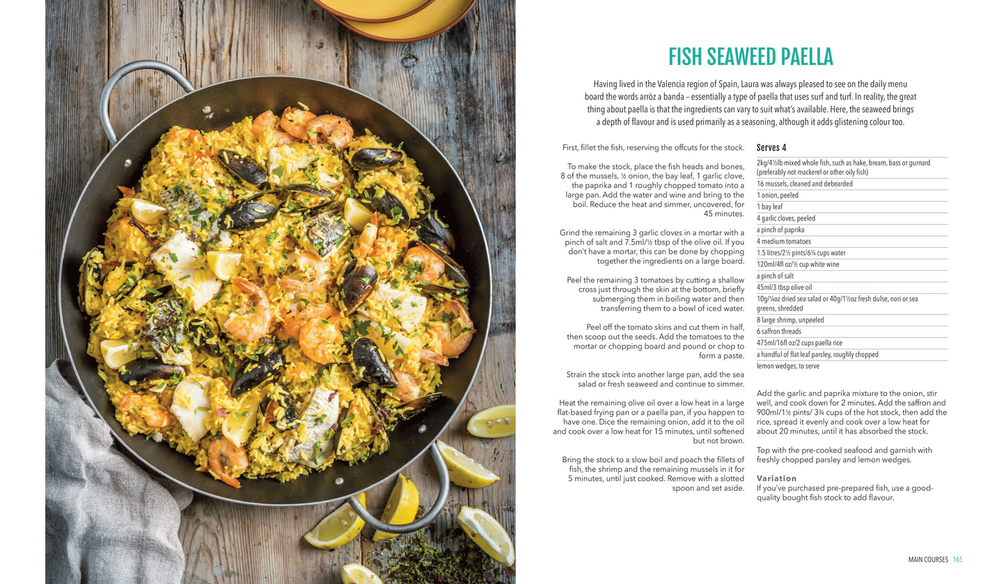 The Seaweed Cookbook-The Cornish Seaweed Company - The St. Ives Co. Cornwall Cornish Souvenir Holiday beach Unique Local Food Healthy Recipes