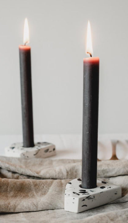 Terrazzo Taper candle holder - The St. Ives Co.
