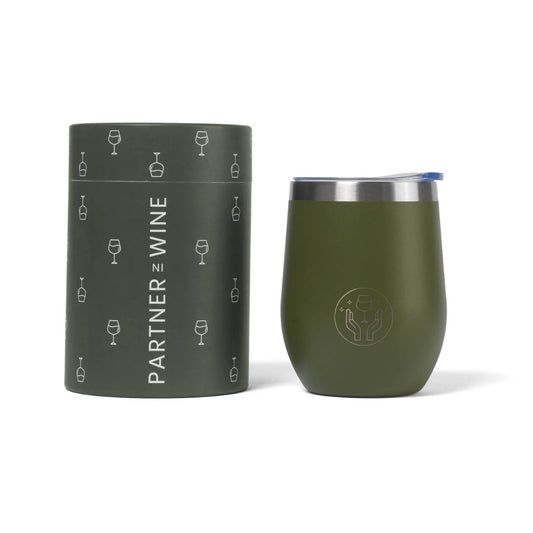 Partner in wine khaki Tumbler - The St. Ives Co.