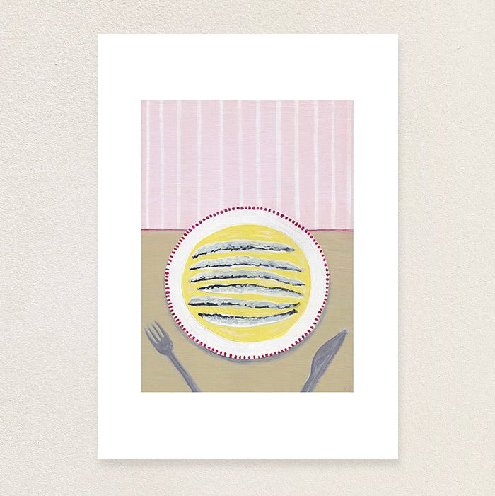 Anchovies A4 Print