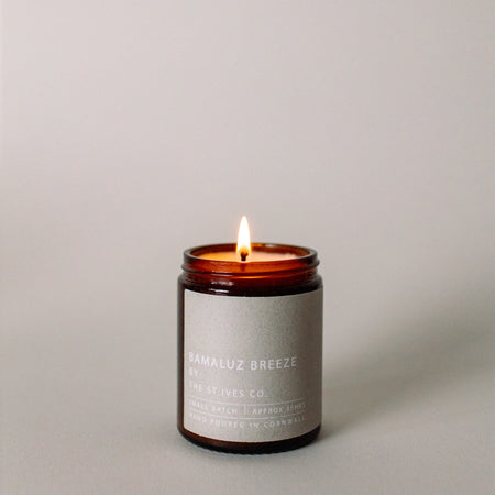Bamaluz Breeze Scented Soy Wax Candle - The St. Ives Co.