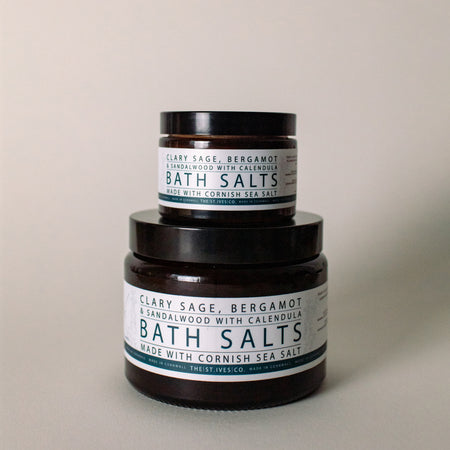 Clary Sage, Bergamot & Sandalwood with Calendula Bath Salts - The St. Ives Co.