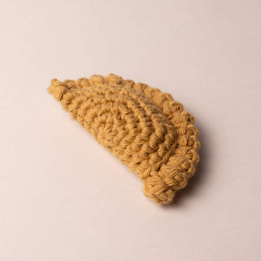 Crochet Pasty Fridge Magnet