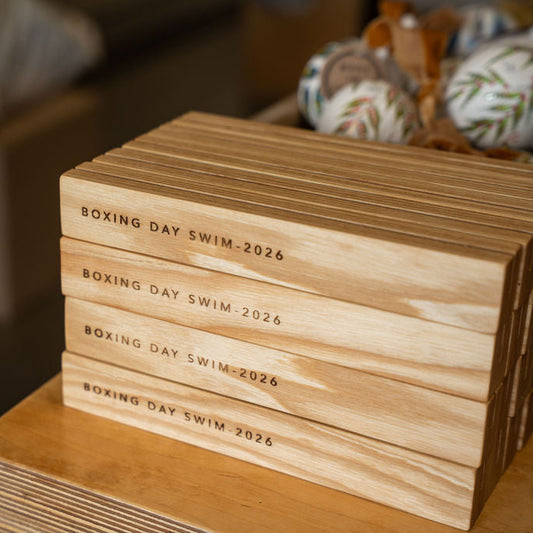 'Boxing Day Swim- 2026 Wooden Photo holders - The St. Ives Co.