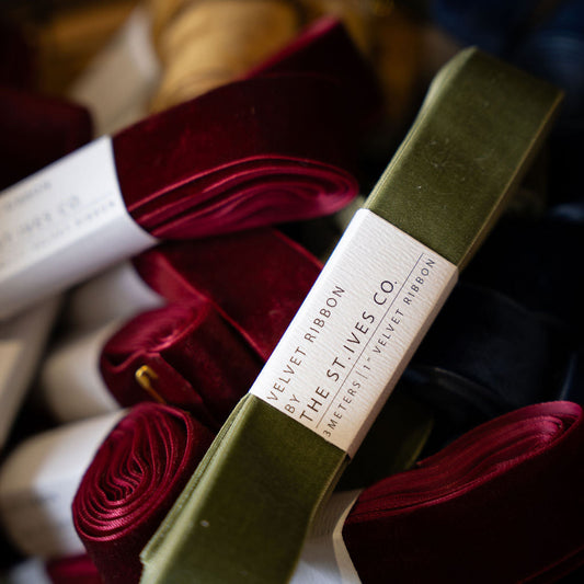Velvet Ribbon Bundles- 3 meters