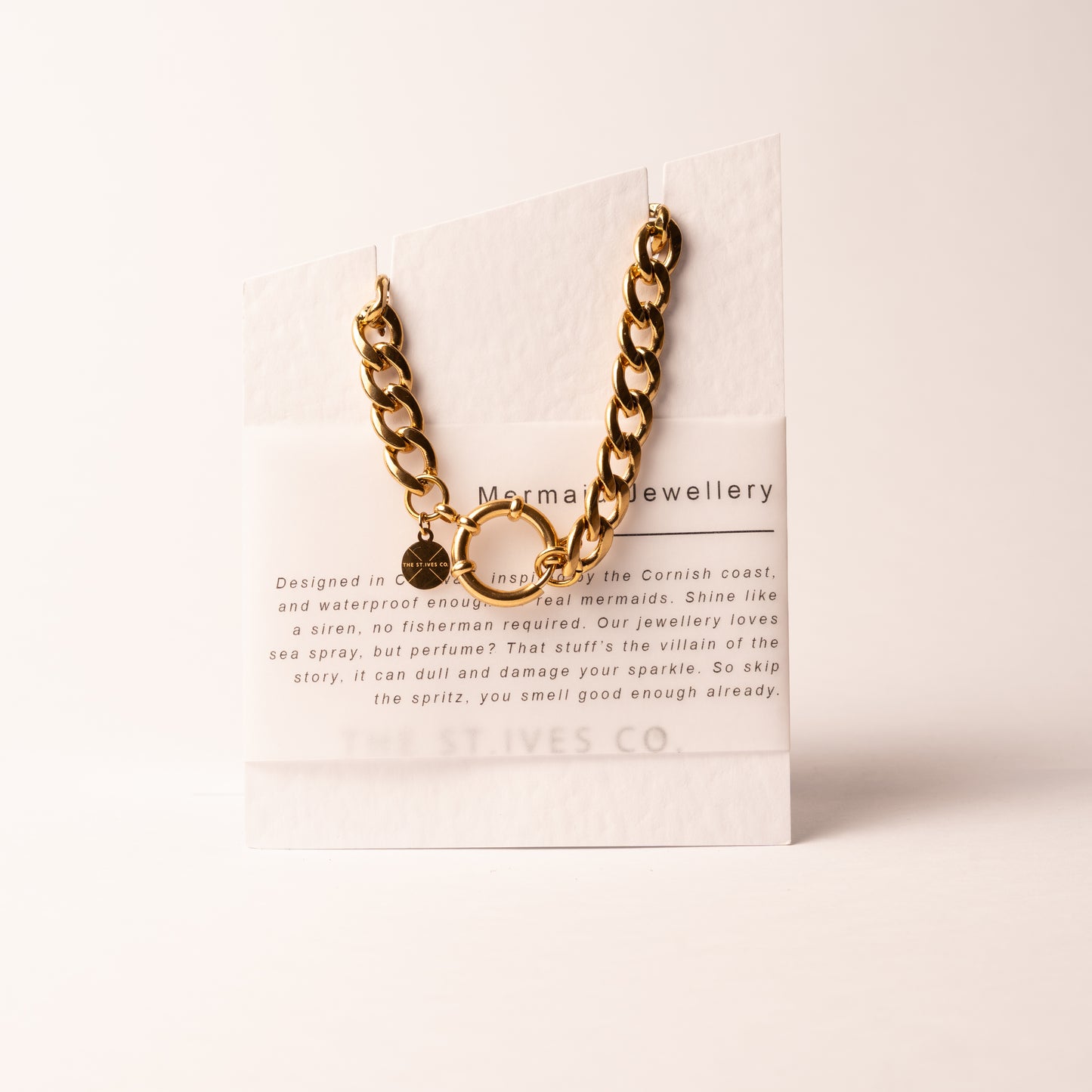 Gold Chunky Nautical Mermaid Bracelet - The St. Ives Co.